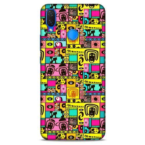 Graffitix (41) Desenli Silikon Kapak Huawei Psmart 2019 Kılıf