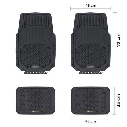 Michelin MC34587 Tüm Araçlara Uyumlu 4 Parça Üniversal 3D Havuzlu Oto Paspas