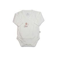 Bistyle Kruvaze Body Uzun Kol Cookies Make Happy 17141 Ekru