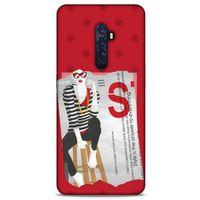 Sokak Modası 44 Oppo Reno 2 Kılıf Desenli Silikon