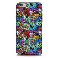 Graffitix (24) Desenli Silikon Kapak Apple Iphone 6S Plus Kılıf