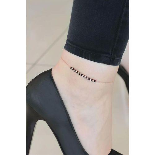 Siyah Miyuki Taşlı Hal Hal