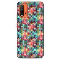 Lopard Xiaomi Redmi Note 9 4g Uyumlu Kılıf Geometrix (48) Bumper Kılıf