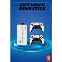 Game Stick 4k Retro Çift Kollu Atari Oyunlari +20000 Oyunlu Konsol Nostalji