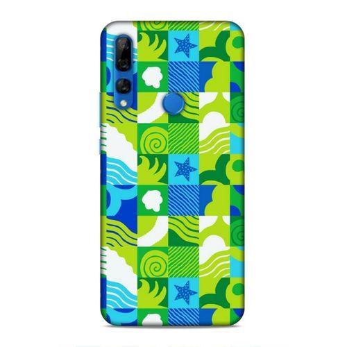 Huawei Y9 Prime 2019 Uyumlu Kılıf Insomnia (46) Core Armor Kılıf Laci Yeşil