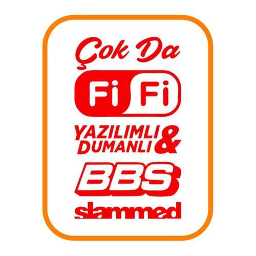 Oto Arka Cam Sticker Model 41 Kırmızı 35*20 Cm