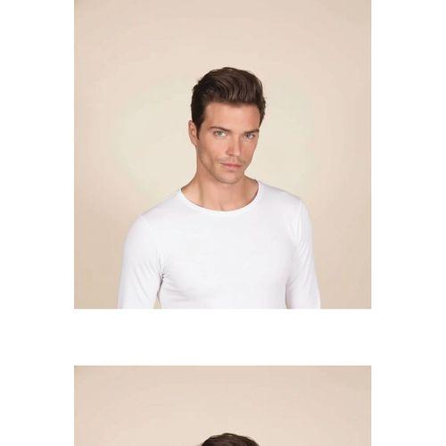 Berrak Erkek  Likralı Süprem Uzun Kol Bisiklet Yaka Badi 1025