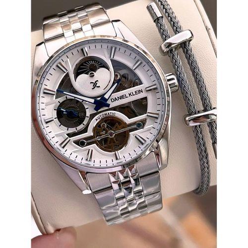 Daniel Klein Otomatik Mekanizma Mehtap Ve Güneş Kadranlı 2 Yıl Garantili Erkek Kol Saati OTM.14266.1
