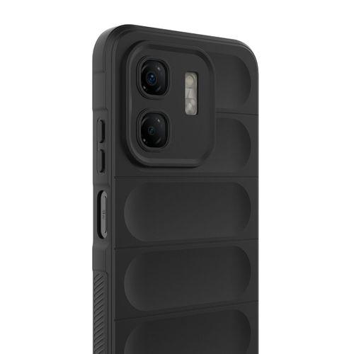 İnfinix Smart 9 Kılıf Esnek TPU Oyuklu Arka Yüzey Tasarımlı Zore Etnik Silikon Kapak