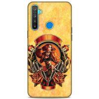 Lopard Oppo Realme 5i Uyumlu Kılıf Tattoo's (15) Antişok Kılıf Kadın Dövmeleri