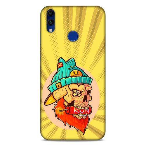 Lopard Huawei Honor 8C Uyumlu Kılıf Tattoo's (32) Soft Silikon Kılıf Run