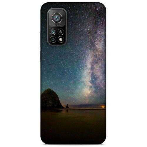 Lopard Xiaomi Mi 10T Pro 5G Uyumlu Kılıf Gece'S (20) Koruyucu Kılıf Siyah Yeşil
