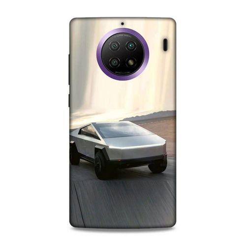 Lopard Xiaomi Redmi Note 9 5g Uyumlu Kılıf PickUpX (17) Tasarım Kılıf Gümüş Gri