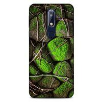 Nokia 7.1 Kılıf Baskılı Özel Seri Taşlı (46) Core Armor Kılıf