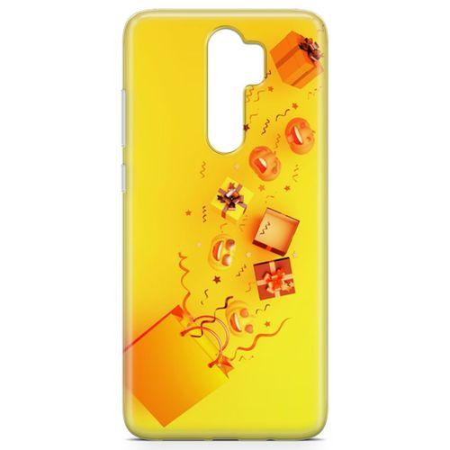Xiaomi Redmi Note 8 Pro Kılıf Alışveriş Çantası Arka Kapak Koruma Desenli Full Koruyucu