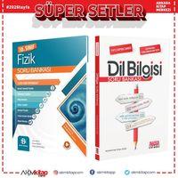 Bilgi Sarmal 10. Sınıf Fizik ve AKM Dil Bilgisi Soru Bankası Seti 2 Kitap