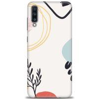Samsung Galaxy A70 Kılıf HD Baskılı Kılıf - Siyah Dal + Tam Ekran Koruyucu