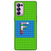 Lopard Oppo Reno 5 Pro 5G Uyumlu Kılıf BloX (16) Kalın Kılıf F Harfi