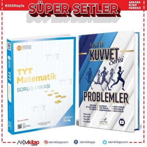Üç Dört Beş TYT Matematik ve Aktif Ögrenme Problemler Soru Bankası 2 Kitap Set