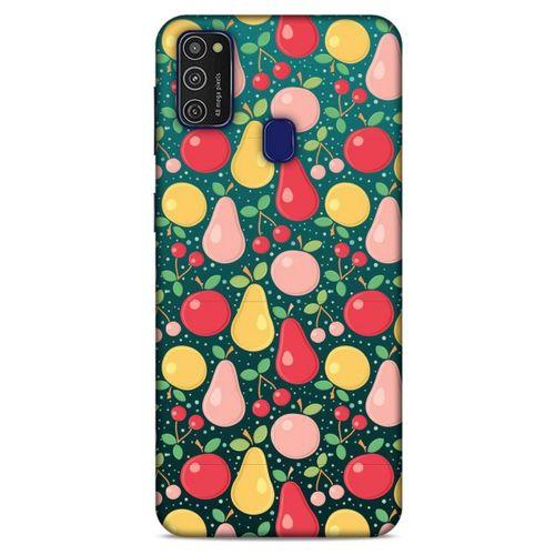Frutix Meyve Mix 01 Samsung Galaxy M21 Kılıf Desenli Silikon