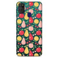 Frutix Meyve Mix 01 Samsung Galaxy M21 Kılıf Desenli Silikon