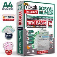 2026 YÖKDİL İngilizce SOSYAL BİLİMLER ÖSYM Çıkmış Soru Tıpkı Basım Deneme Paketi 14lü Türkiye Geneli