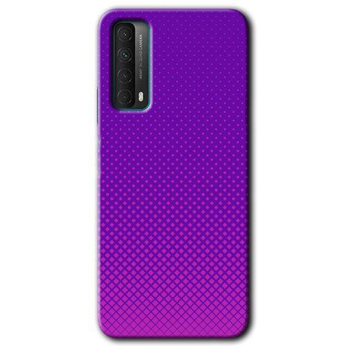 MRCİLETİSİM Huawei P Smart 2021 Kılıf Baskılı Kapak - Semantic + 5D Tam Kaplayan Cam