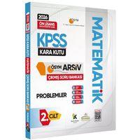 2026 KPSS Önlisans/Ortaöğretim MATEMATİK Kara Kutu 2 Cilt PROBLEMLER ÖSYM Çıkmış Soru Bankası Çözüml