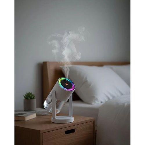 Araç Ve Ev İçin Hava Nemlendirici Projektörlü Sessiz Buhar