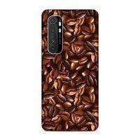 Xiaomi Mi Note 10 Lite Kılıf Cekirdek Kahve Arka Kapak Silikon Koruma Full Koruyucu