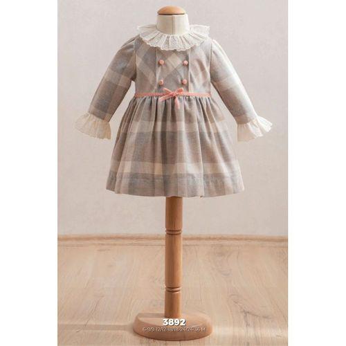 Tongs Baby Bebek Elbise 3892 Bej