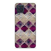 Samsung Galaxy M32 Uyumlu Kılıf Utopia (7) Telefon Kılıfı Bordo Mavi