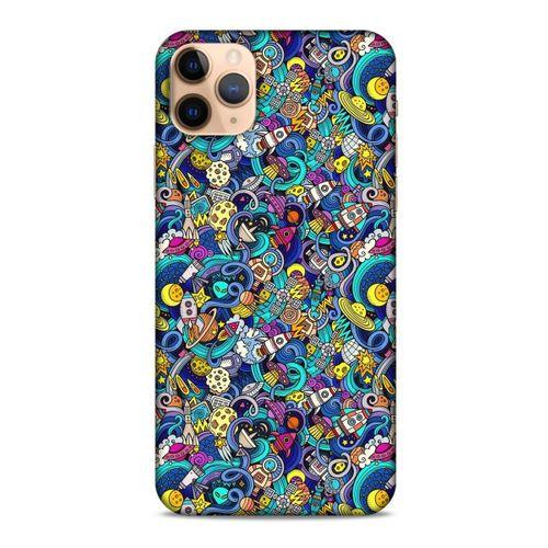 Graffitix (49) Desenli Silikon Kapak Apple Iphone 11 Pro Kılıf