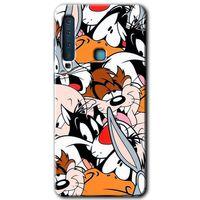 Galaxy A9 2018 Kılıf HD Desen Baskılı Arka Kapak - Karakterler