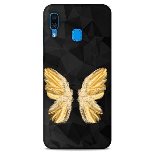 Samsung Galaxy A30 Kılıf Desenli Özel Seri Tüyler (18) Telefon Kılıfları