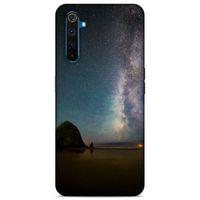 Lopard Oppo Realme 6 Uyumlu Kılıf Gece'S (20) Koruyucu Kılıf Siyah Yeşil