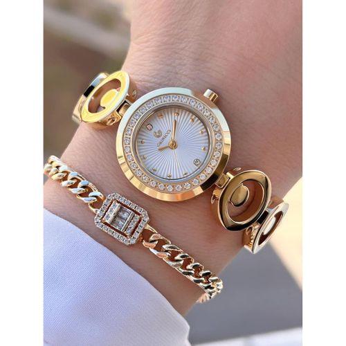 By Revello Grinicci Elite Tasarım 2 Yıl Garantili 5 Atm Suya Dayanıklı Kadın Kol Saati GRC.101.M11