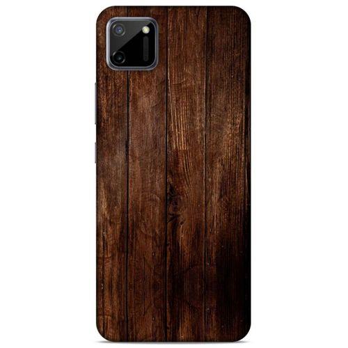 Lopard Oppo Realme C11 Uyumlu Kılıf Wood'X (5) Koruma Kabı Baskılı