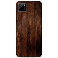 Lopard Oppo Realme C11 Uyumlu Kılıf Wood'X (5) Koruma Kabı Baskılı
