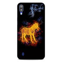 Lopard Samsung Galaxy M10 Uyumlu Kılıf FireX (3) Kapak Zebra