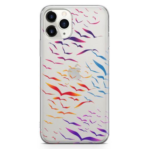 Apple iPhone 11 Pro Kılıf Göç Zamanı Arka Kapak Koruma Desenli Full Koruyucu