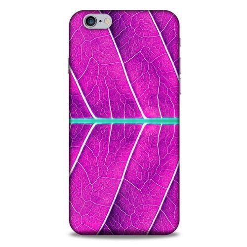 Lopard Apple Iphone 6 Plus Uyumlu Kılıf Bahar (30) Silicone Case Eflatun