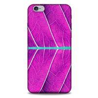 Lopard Apple Iphone 6 Plus Uyumlu Kılıf Bahar (30) Silicone Case Eflatun
