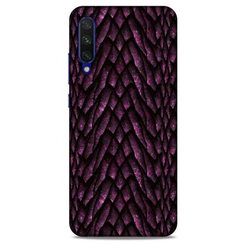 Xiaomi Mi A3 Kılıf Dragons (7) Telefon Kılıfı Ejderha Skin Bordo