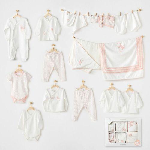 Andywawa AC25552 Pink Baloons 20'li Hastane Çıkışı Ekru