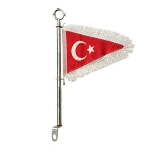 SEVGENT Skm Bayrak Flama Üçgen A Kalite (beyazpüsküllü)