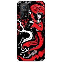 Lopard Xiaomi Mi 10T 5G Uyumlu Kılıf Soyut Sanat (11) Baskılı Tam Koruma