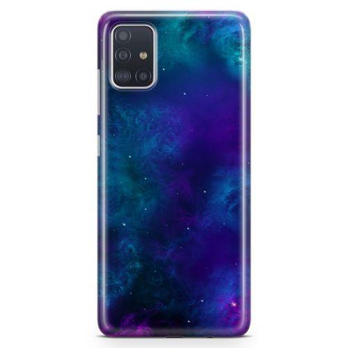 Samsung Galaxy A51 Kılıf Nebula Galaxy Arka Kapak Koruma Desenli Full Koruyucu