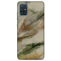 Y.Liva-2020 (Fırçadan) Samsung Galaxy A51 Kılıf Silikon Kapak Desenli