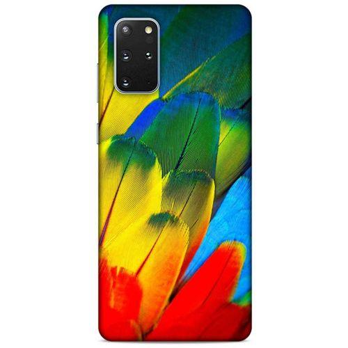 Samsung Galaxy S20 Plus Kılıf Desenli Özel Seri Tüyler (3) Kapak
